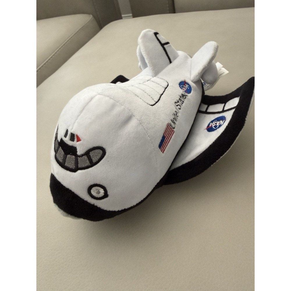 Daron MT003 Space Shuttle Plush Toy with Sound 9" NASA Model Kids Gift